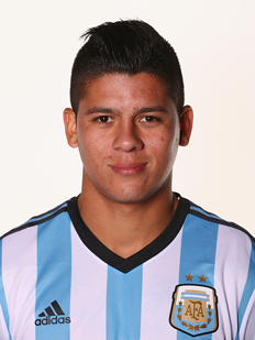 Marcos Rojo, jugador de Argentina en Brasil 2014
