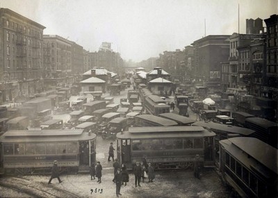 Delancey Street, circa 1900 | hoto: NYC Municipal Archives