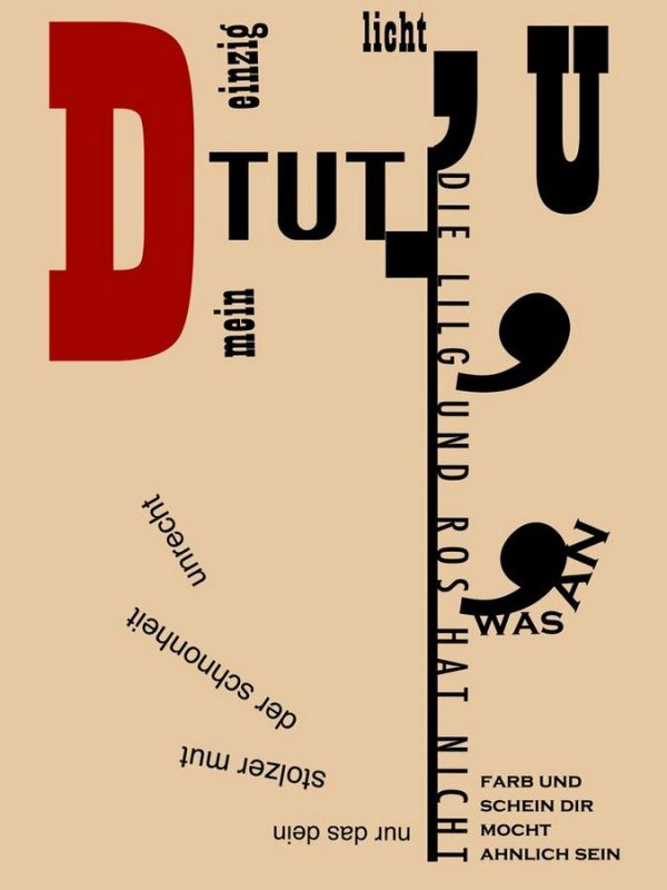 Theo van Doesburg, cartel «Dada matinee» (1923) 