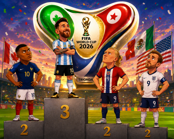 1º Fecha: Messi, Mbappé, Haaland, Kane...